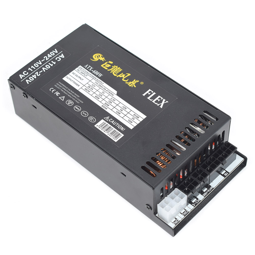 600 واط وحدات كاملة 1U فليكس A - مراجعة Flex Atx Power Supply 600W 1U وسعره